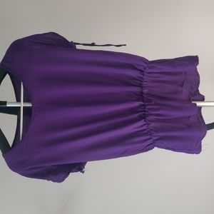 Purple blouse